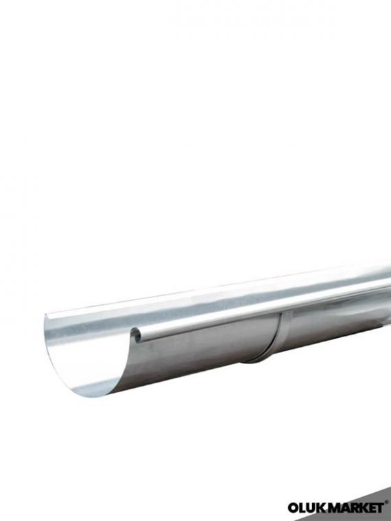 Yarım Oval Oluk Galvanizli