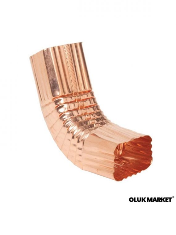 Bakır Yağmur İniş Dirseği Kare